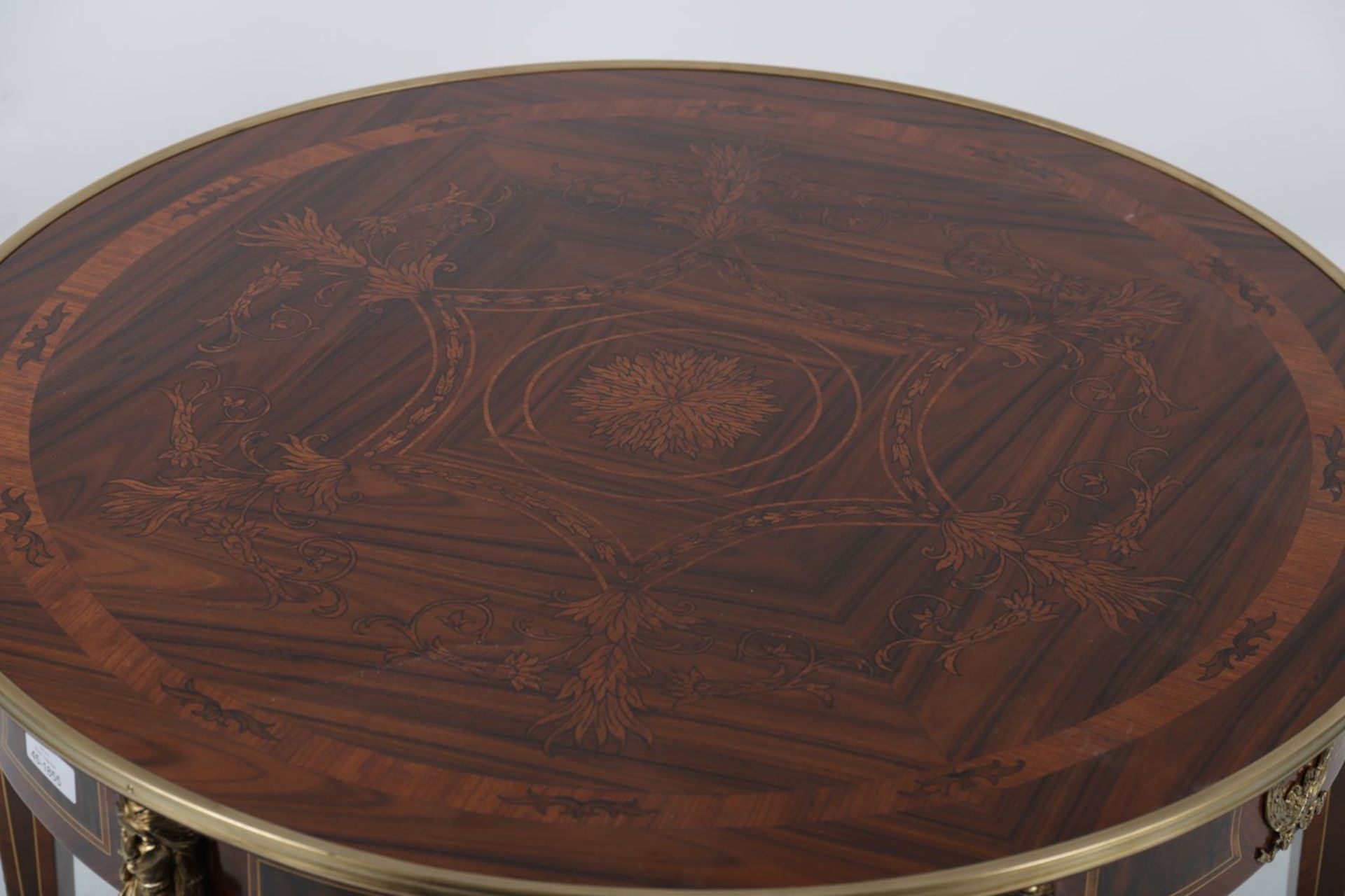 LOUIS XVI STYLE KINGWOOD & ORMOLU COFFEE TABLE - Image 3 of 3
