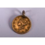 1850 U.S.A. GOLD DOLLAR