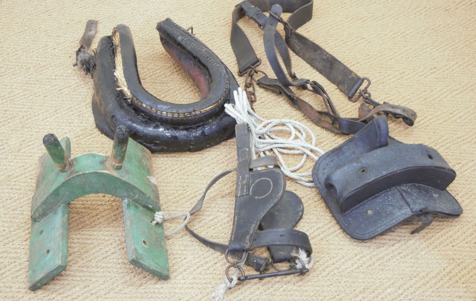 GROUP OF DONKEY HARNESSES - Image 3 of 3