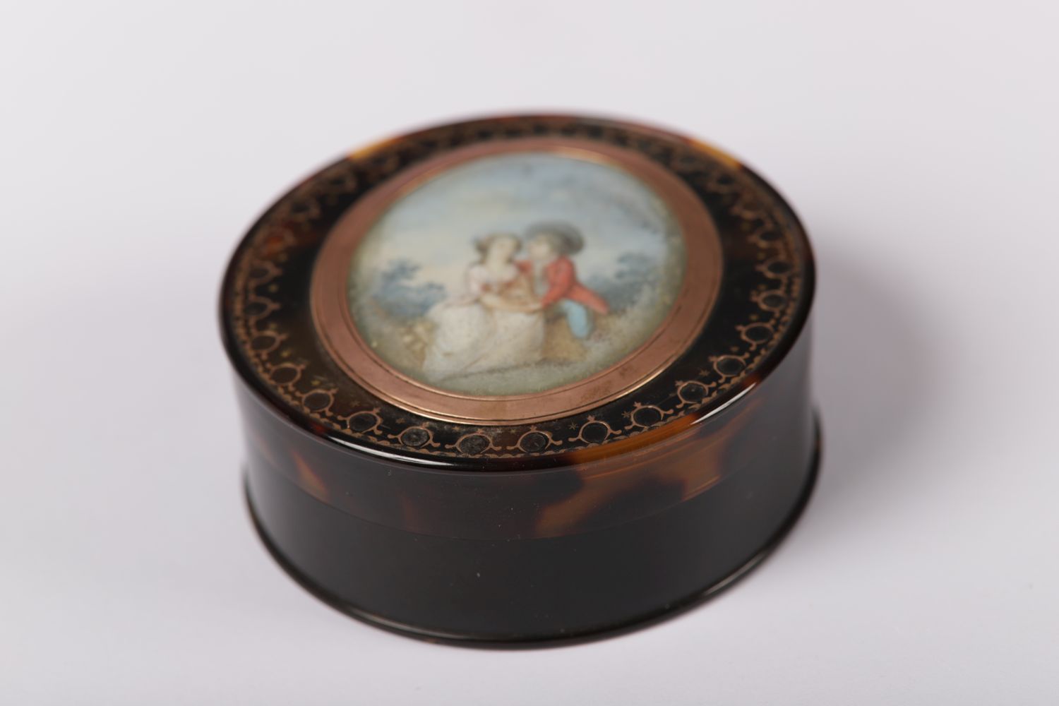 EARLY 19TH-CENTURY HAND-PAINTED BOX - Image 2 of 3