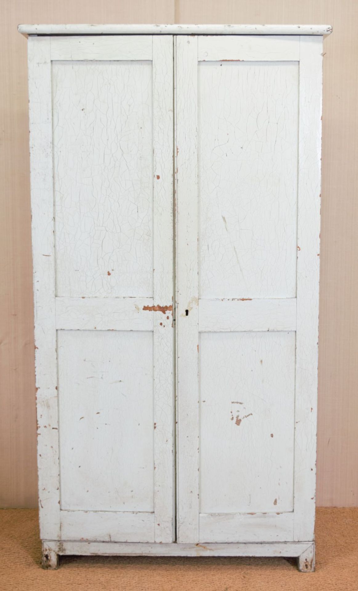 19TH-CENTURY PAINTED PINE ESTATE OFFICE CABINET - Image 3 of 4