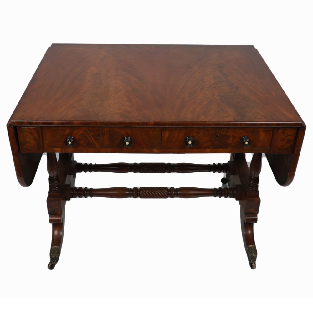 REGENCY PERIOD MAHOGANY SOFA TABLE