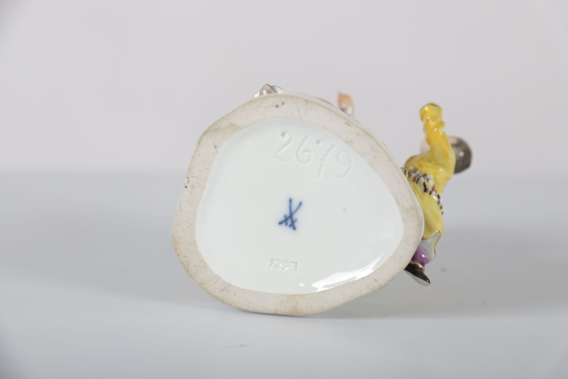 MEISSEN GROUP OF A MAIDEN AND 2 BOYS - Image 3 of 3