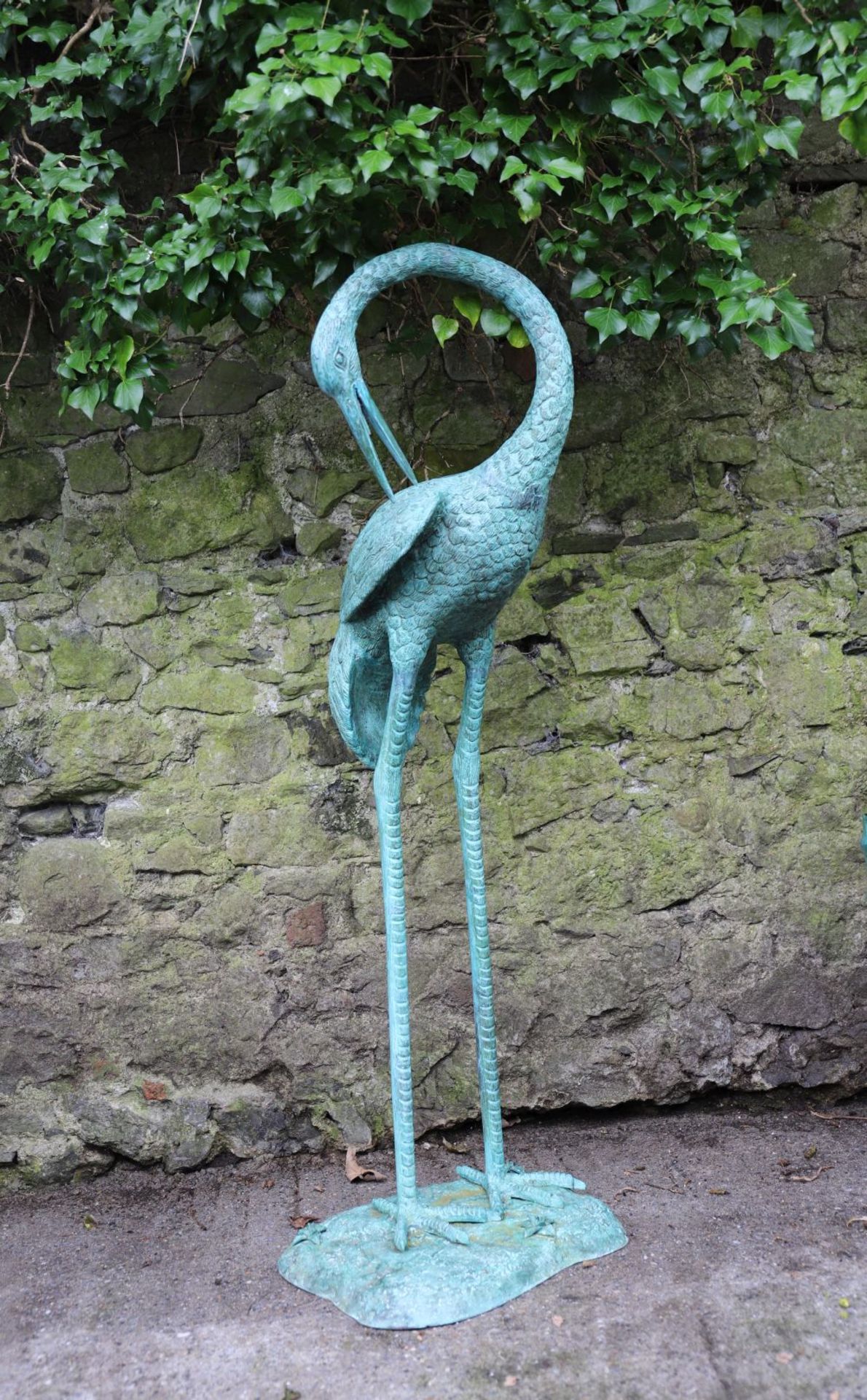 LARGE BRONZE GARDEN SCULPTURE