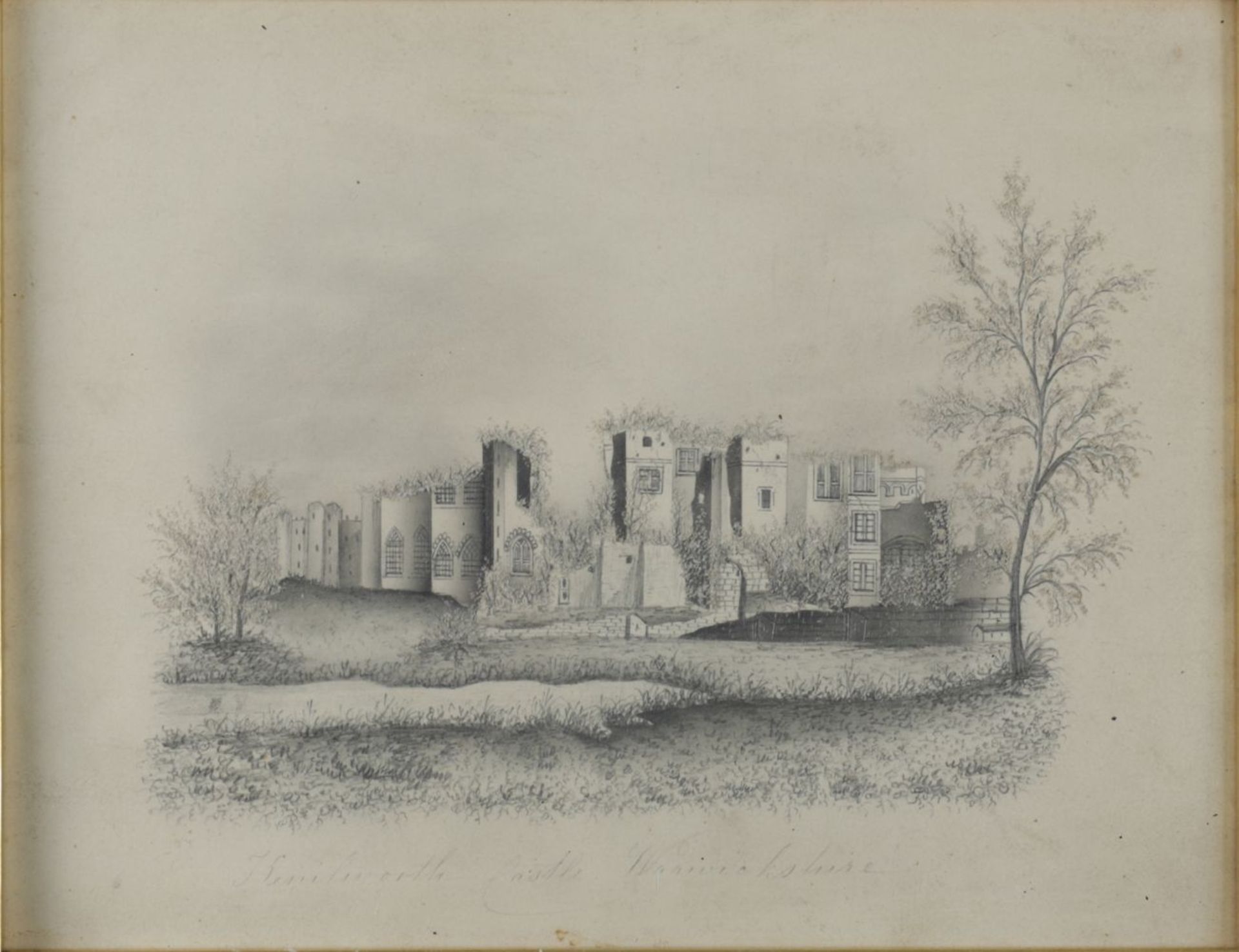 19TH-CENTURY PENCIL SKETCH