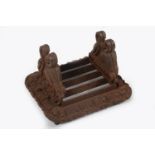 RREGENCY CAST IRON FOOT SCRAPER