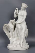 19TH-CENTURY CAPODIMONTE PARIAN FIGURE