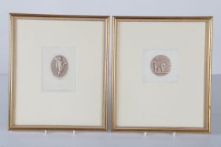 PAIR BARTOLOZZI ENGRAVINGS