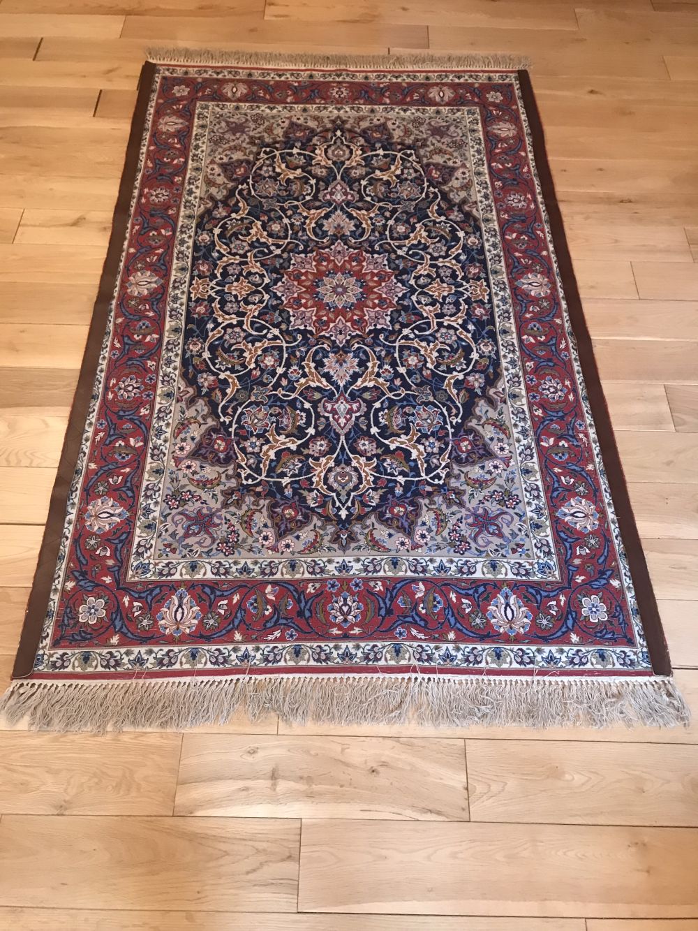 ISFAHAN SILK & FINE WOOL CARPET