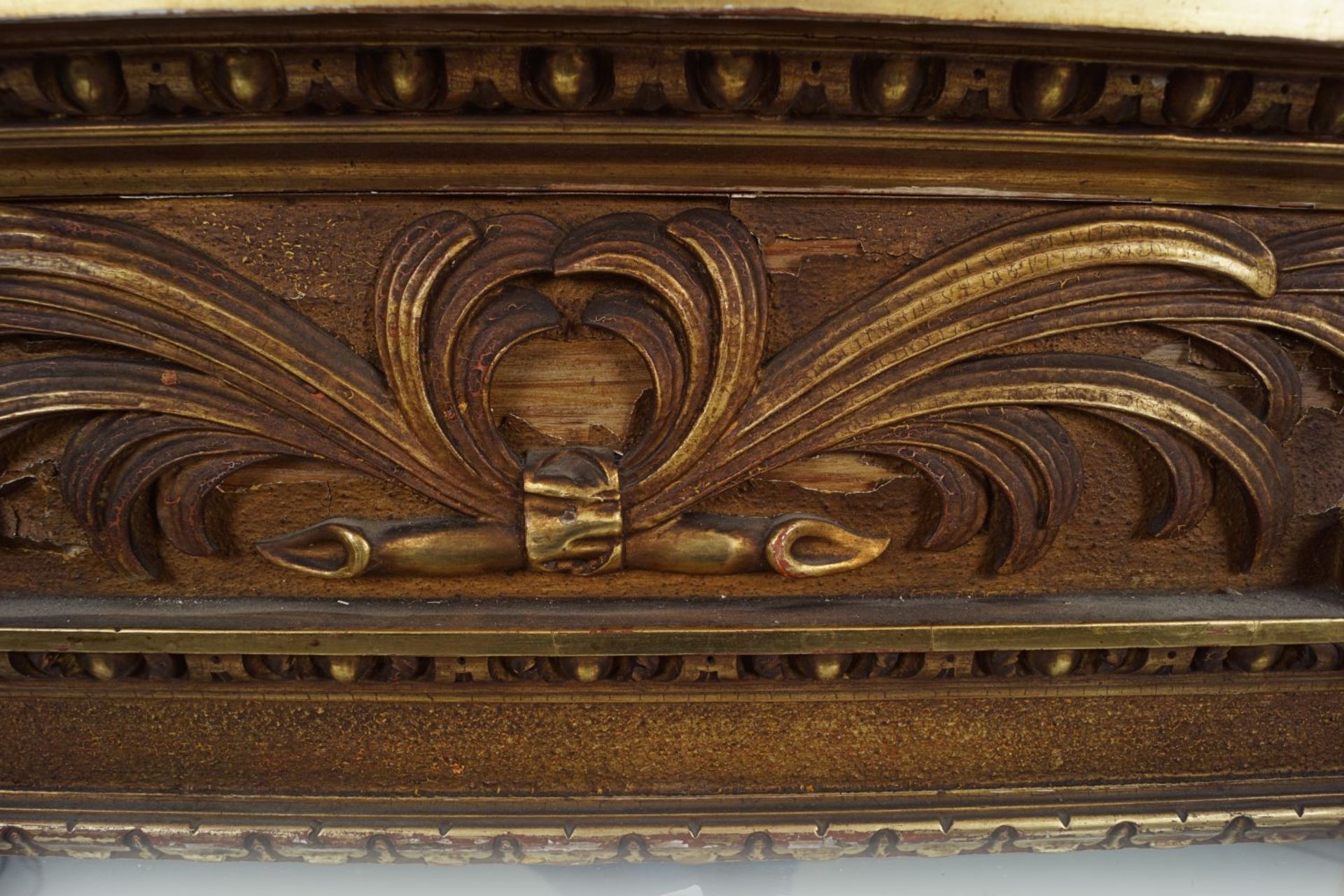 19TH-CENTURY CARVED GILTWOOD PIER MIRROR - Image 2 of 4