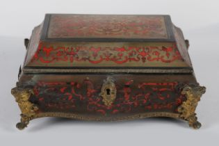 19TH-CENTURY FRENCH BUHL JEWELLERY BOX