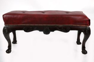 DUBLIN MAHOGANY STOOL