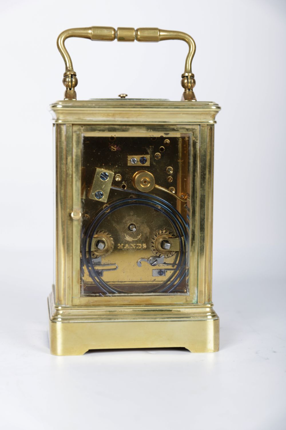 19TH-CENTURY FRENCH BRASS CARRIAGE CLOCK - Image 4 of 4