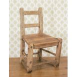 EARLY PINE CHAIR