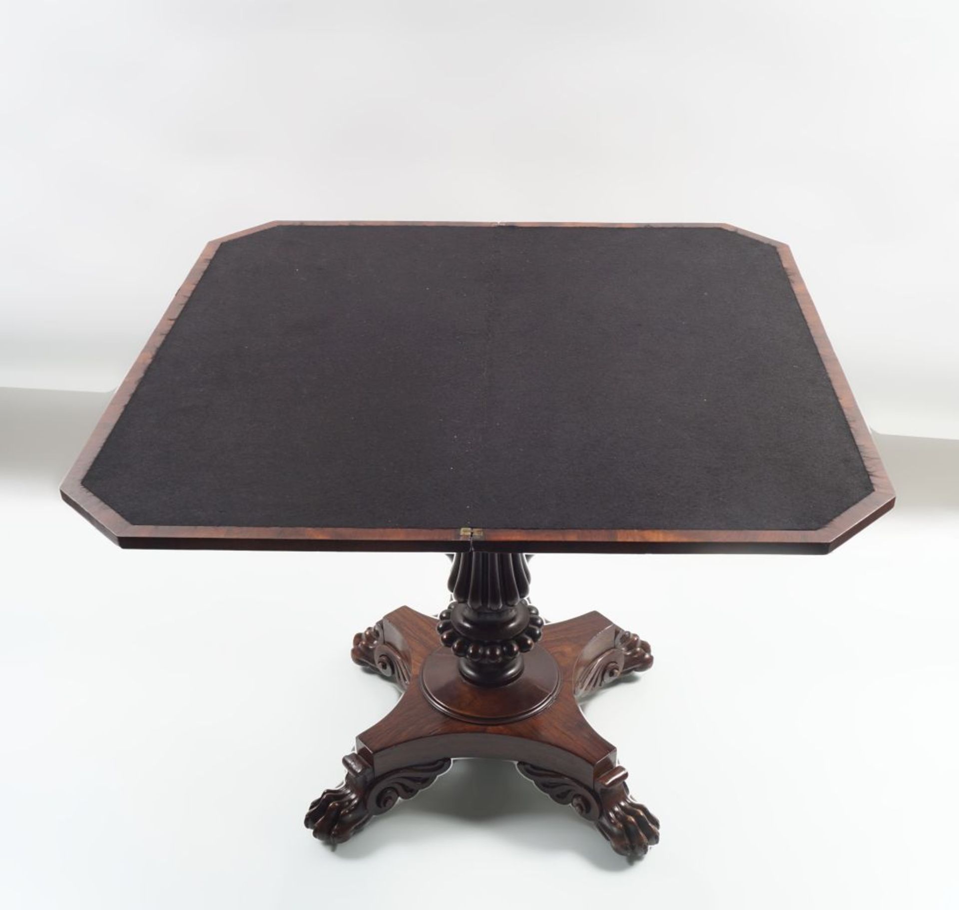 WILLIAM IV ROSEWOOD GAMES TABLE - Image 2 of 4