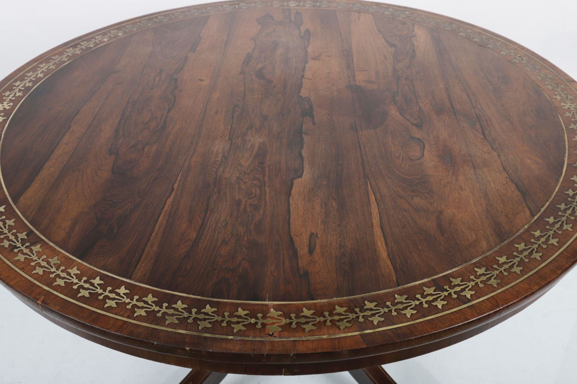 REGENCY ROSEWOOD & INLAID CENTRE TABLE - Bild 2 aus 3