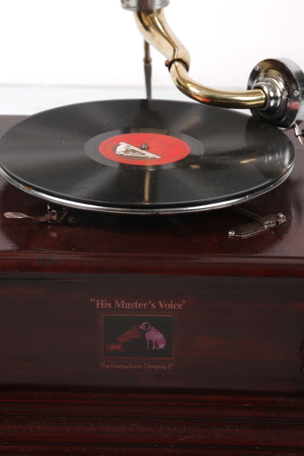 VINTAGE WOODEN-CASED GRAMOPHONE - Image 2 of 3