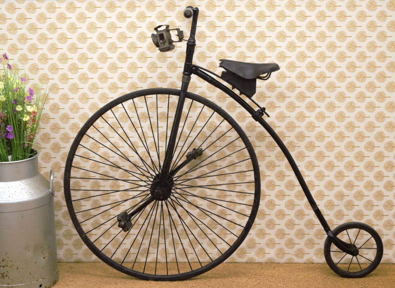 SMALL 19TH-CENTURY PENNY FARTHING 36" WHEEL - Image 2 of 5