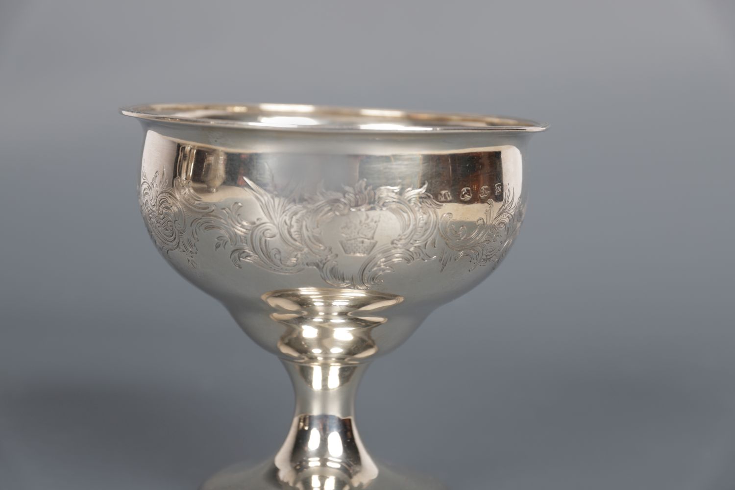 IRISH CRESTED SILVER SWEET MEAT BOWL - Image 2 of 2