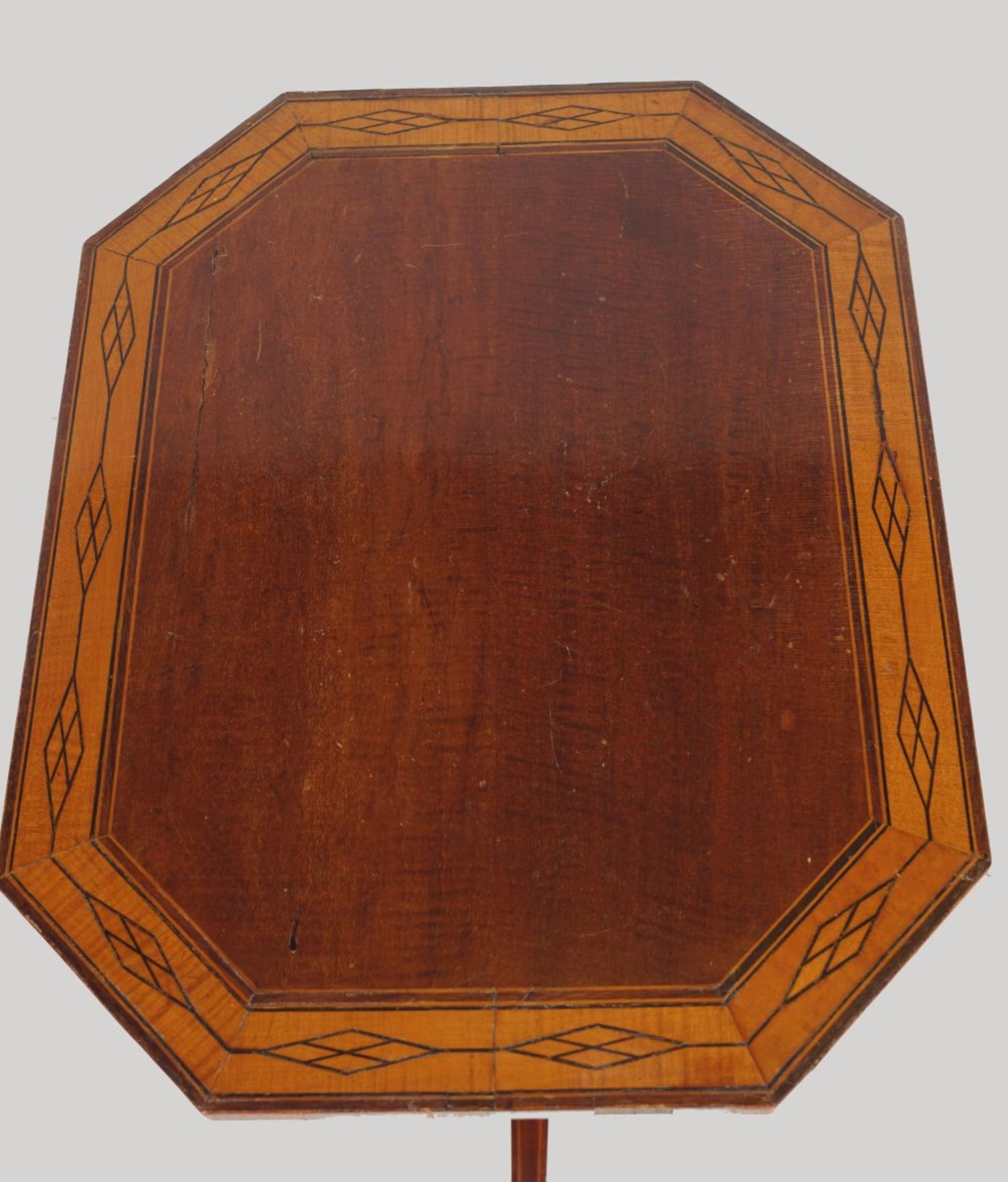 REGENCY PERIOD MAHOGANY & INLAID TABLE - Image 2 of 3