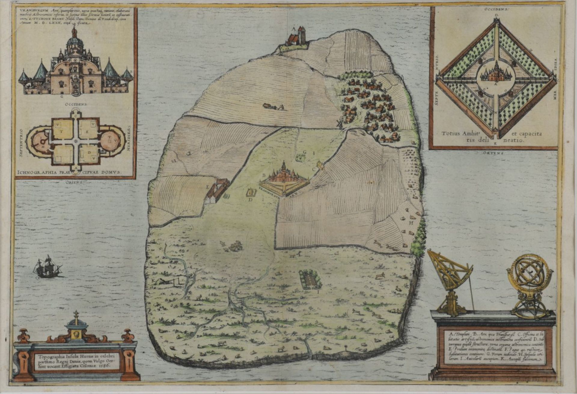 17TH-CENTURY MAP OF STOCKHOLM