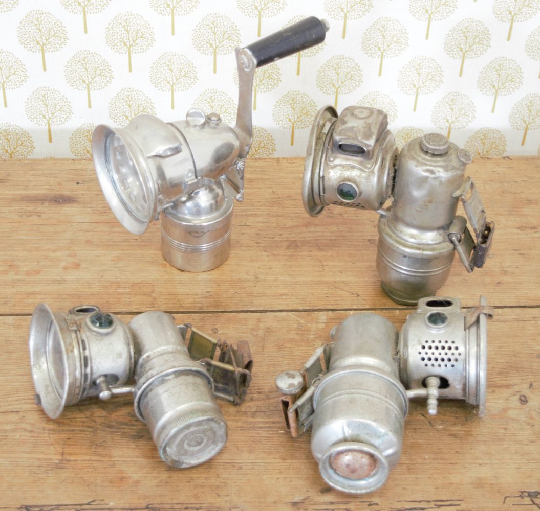 COLLECTION OF 4 CARBIDE LAMPS - Image 2 of 2