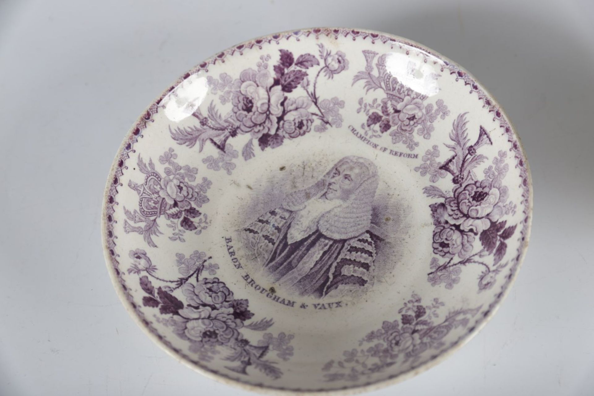 STAFFORDSHIRE TRANSFER WARE CUP & SAUCER - Image 3 of 4