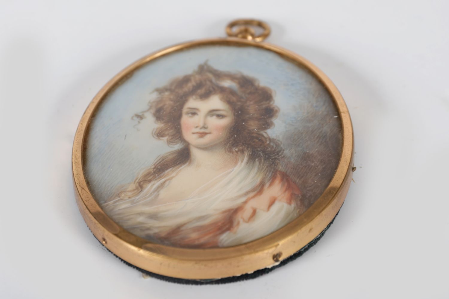 19TH-CENTURY OVAL PORTRAIT MINIATURE - Image 3 of 3