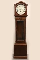 19TH-CENTURY MAHOGANY LONGCASE CLOCK