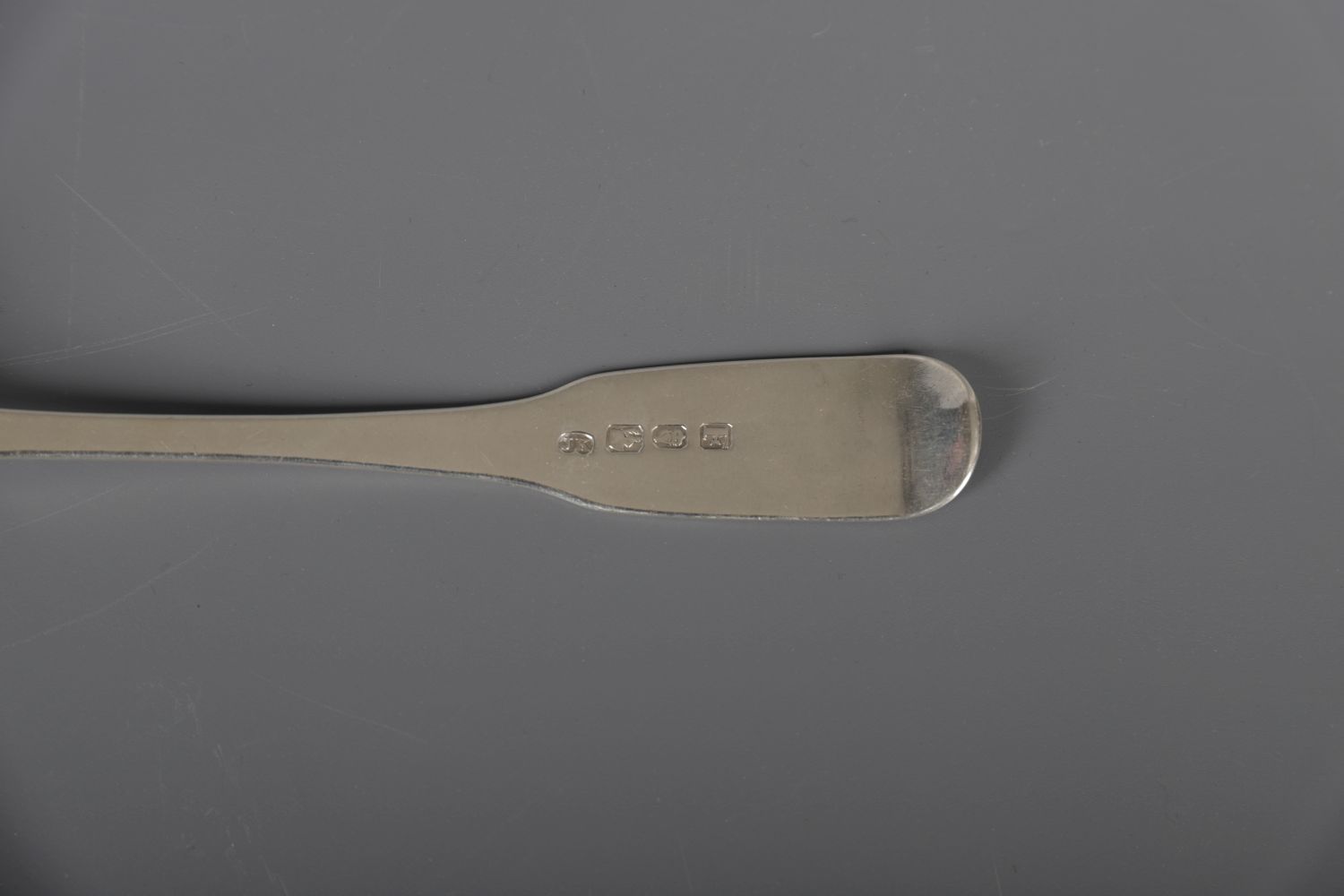 4 DUBLIN SILVER SERVING SPOONS - Image 2 of 2