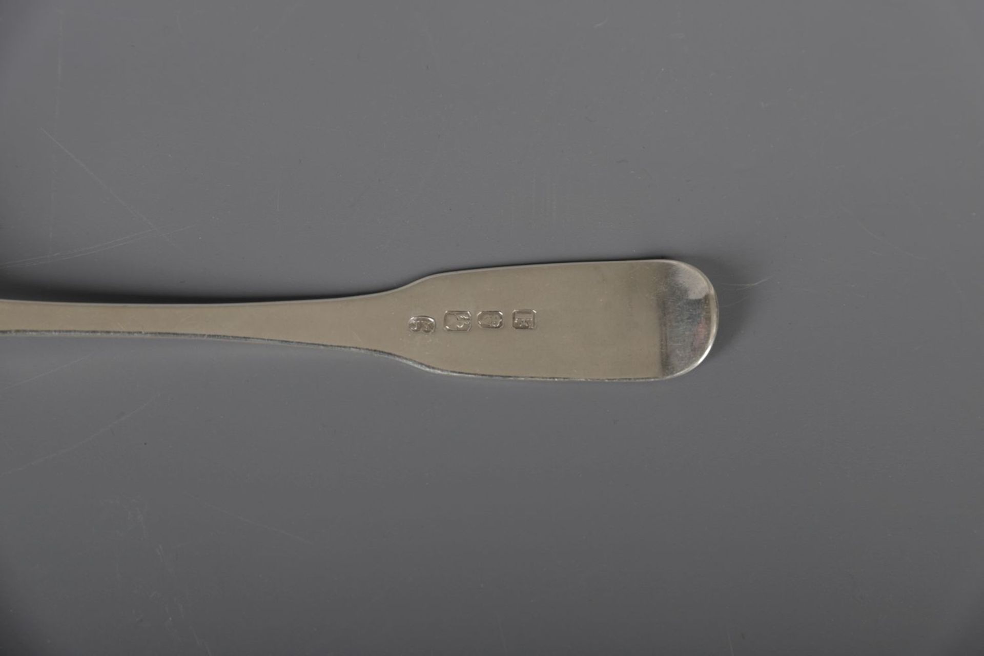 4 DUBLIN SILVER SERVING SPOONS - Image 2 of 2