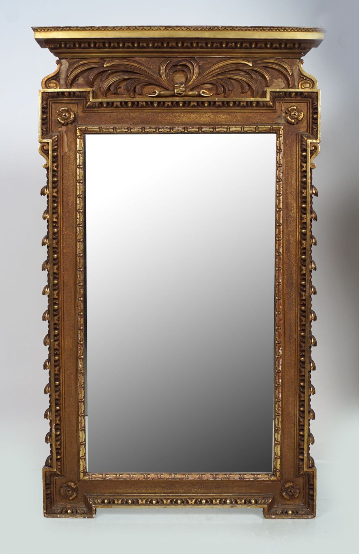 19TH-CENTURY CARVED GILTWOOD PIER MIRROR