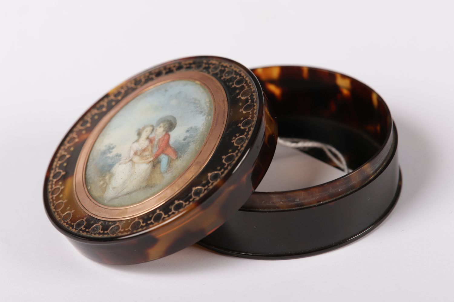 EARLY 19TH-CENTURY HAND-PAINTED BOX - Image 3 of 3