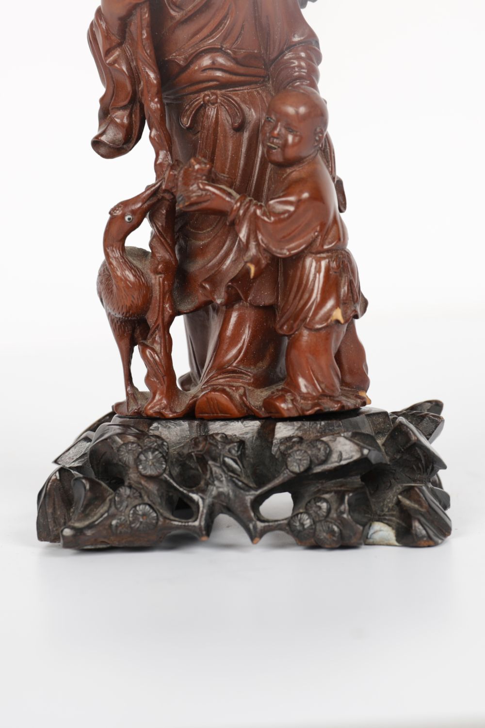 19TH-CENTURY CHINESE HARDWOOD CARVING - Image 3 of 3