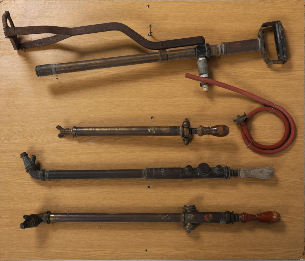 COLLECTION OF 19TH-CENTURY HAND PUMPS