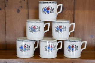 SET OF 6 MATCHING MUGS