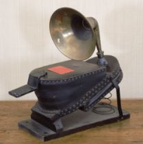 19TH-CENTURY FOG HORN