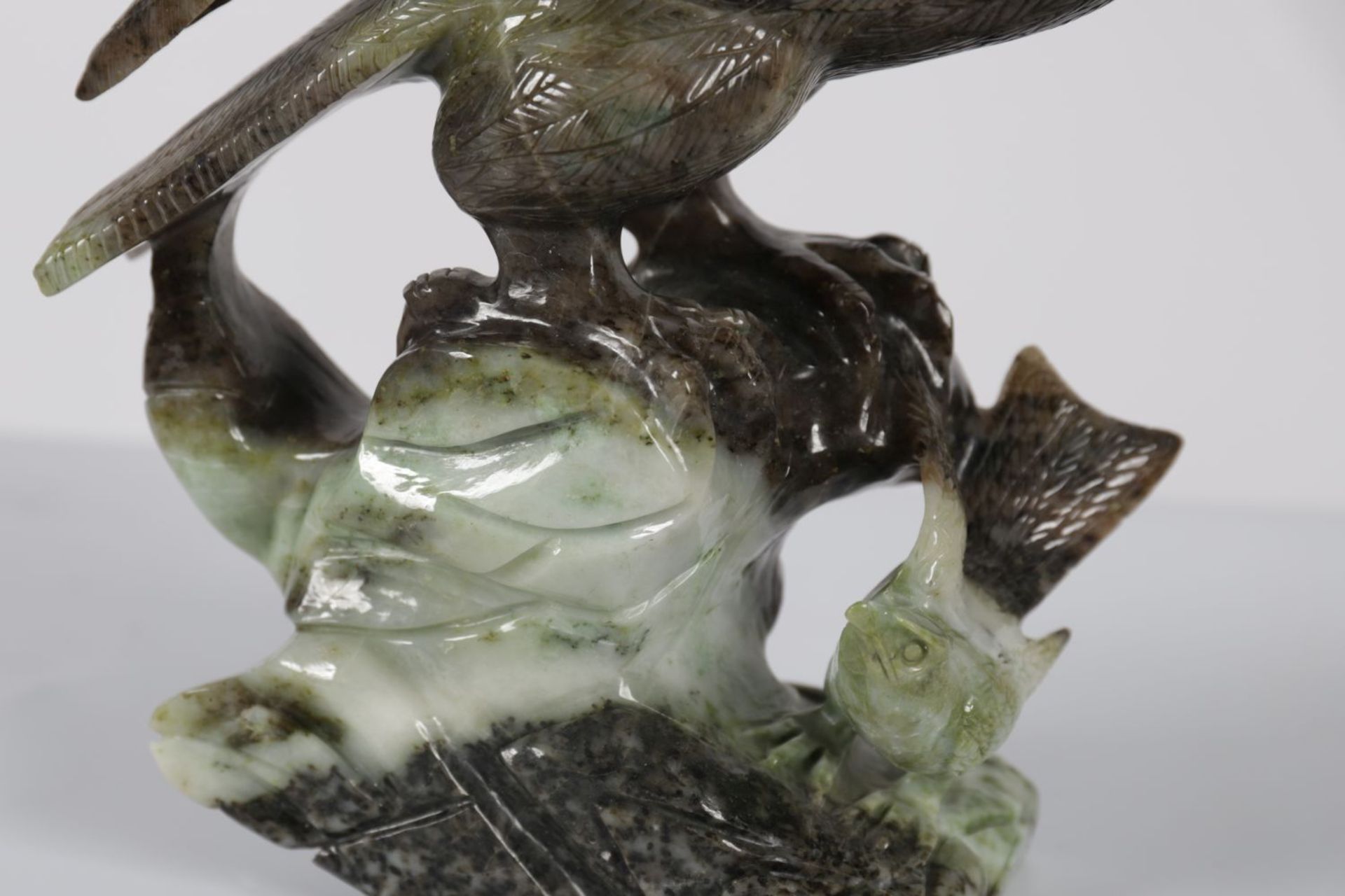 CHINESE JADE SCULPTURE GROUP - Image 3 of 3