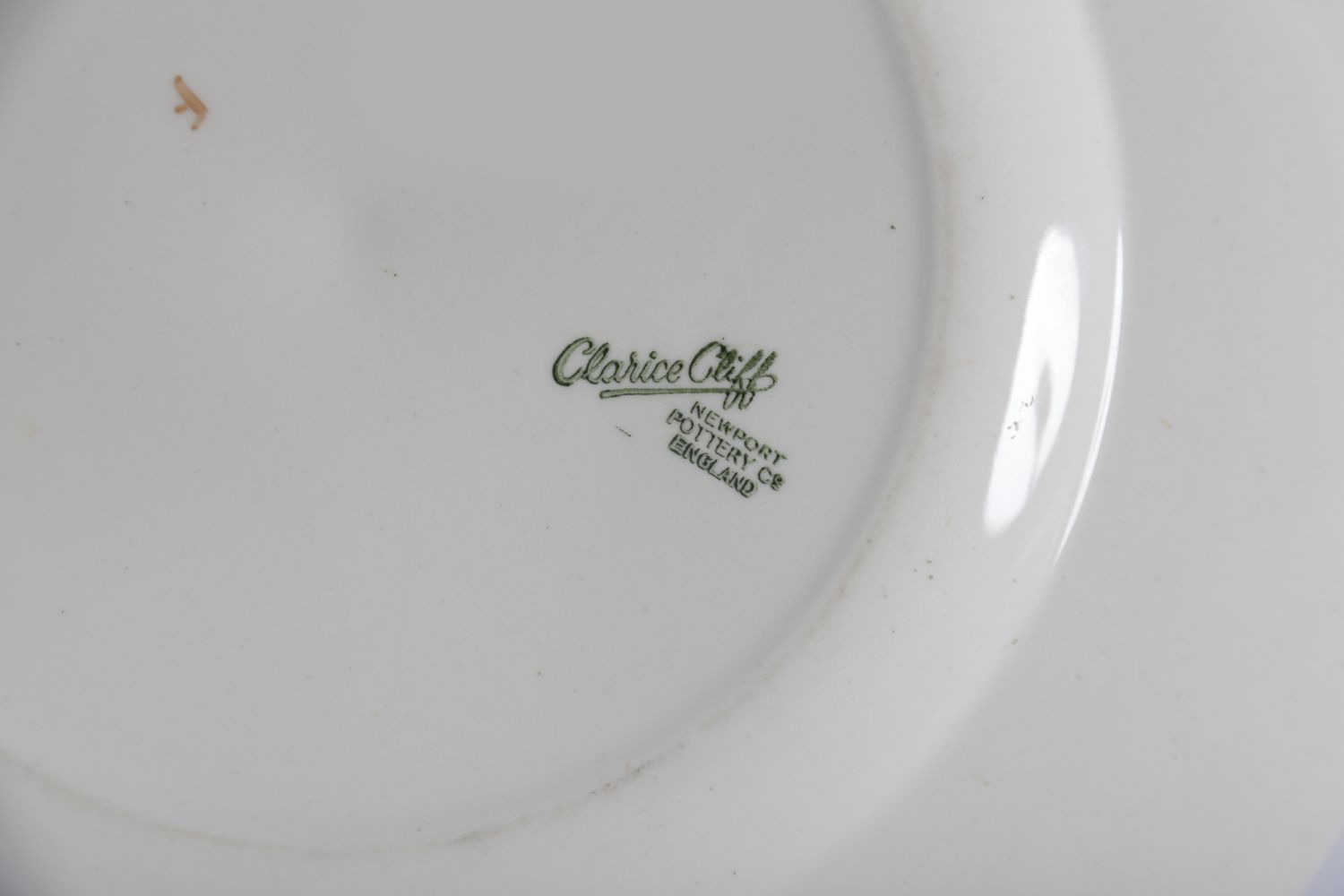 CLARICE CLIFF NEWPORT FLORAL PLATE - Image 3 of 3
