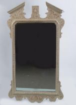 PAIR OF GEORGE III PARCEL GILT PIER MIRRORS