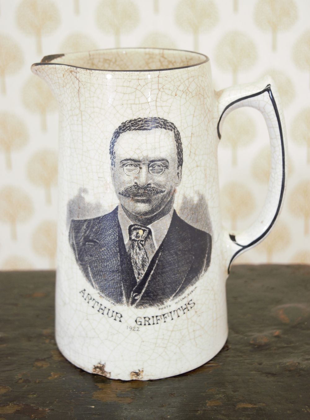 COMMEMORATIVE PORCELAIN JUG