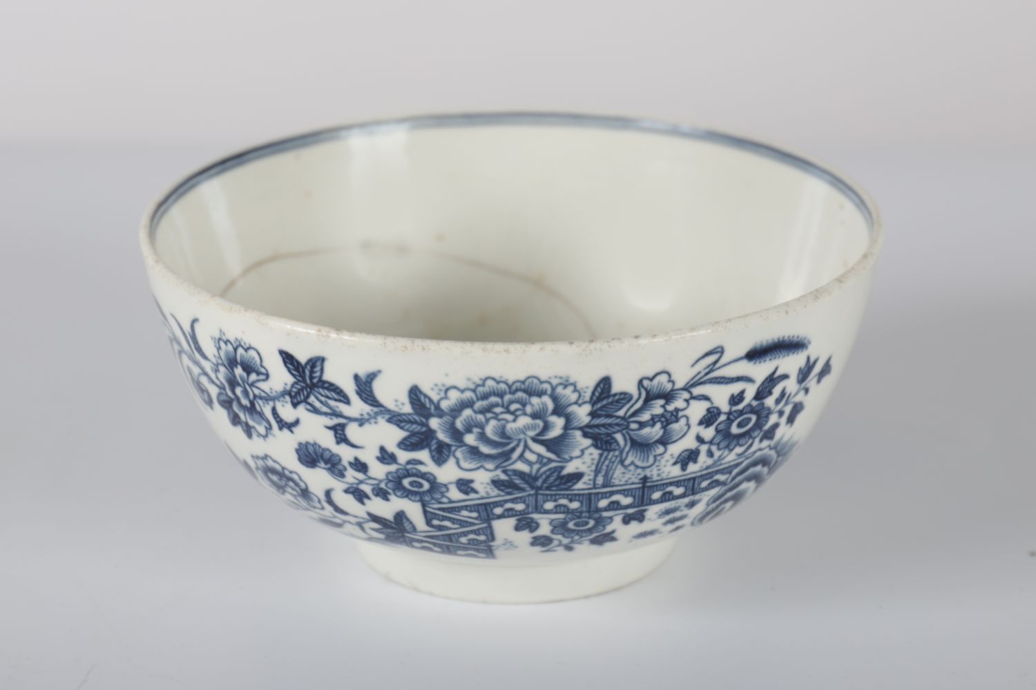 WORCESTER FLIGHT BARR & BARR BLUE & WHITE BOWL