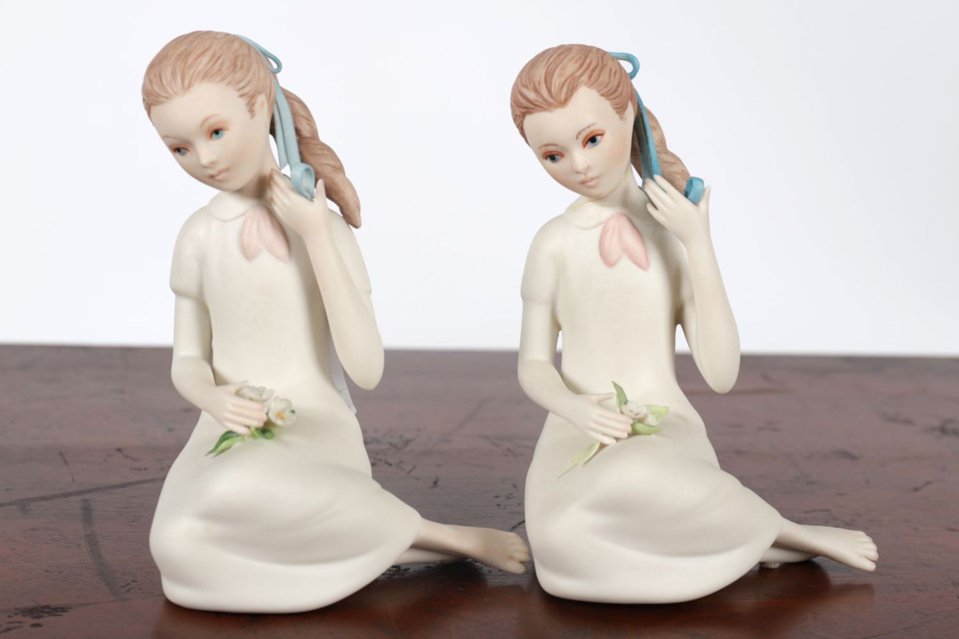 2 CYBIS BISQUE PORCELAIN FIGURINES