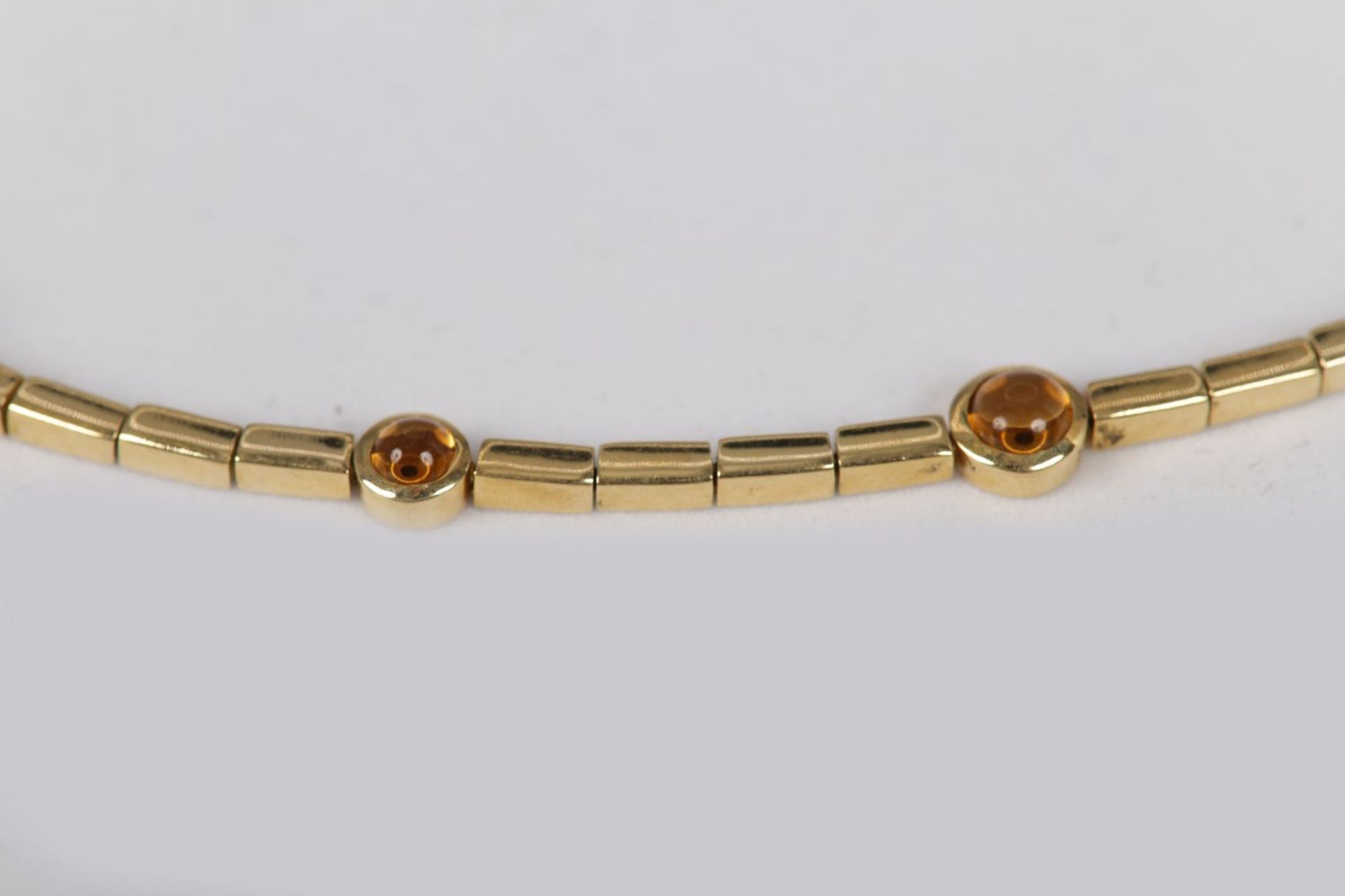 GOLD CITRINE NECKLACE - Image 2 of 4