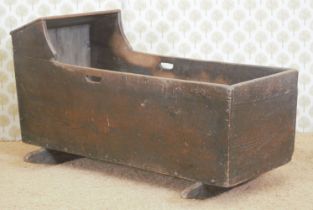 GEORGIAN PERIOD PINE CRADLE