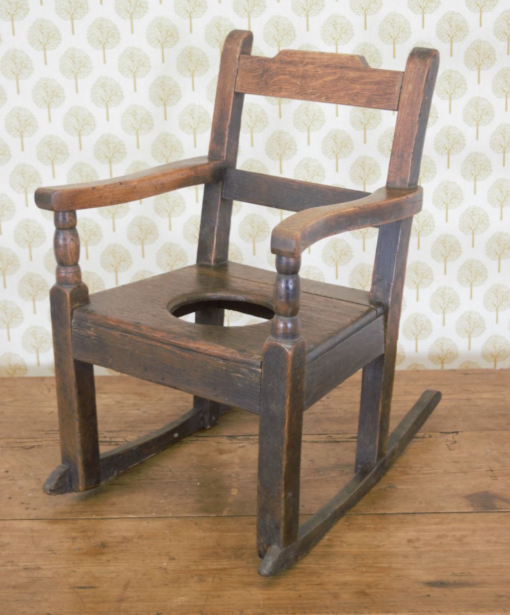 19TH-CENTURY CHILD'S ROCKING CHAIR - Image 2 of 2