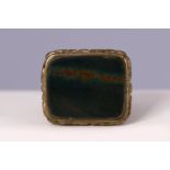 ANTIQUE BLOODSTONE FOB