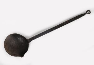 IRISH VERNACULAR FORGED LADLE