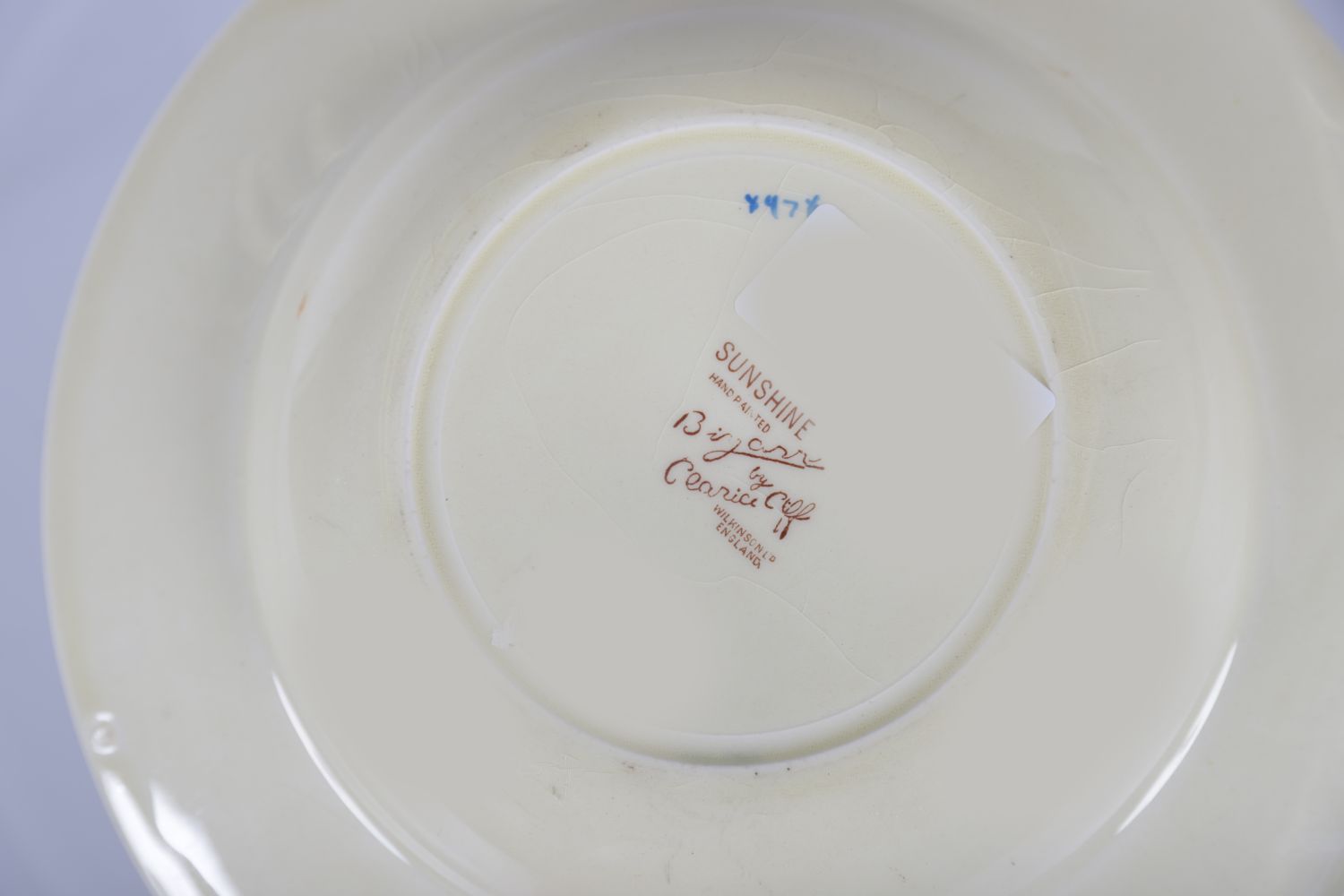 CLARICE CLIFF SUNSHINE BOWL - Image 3 of 3