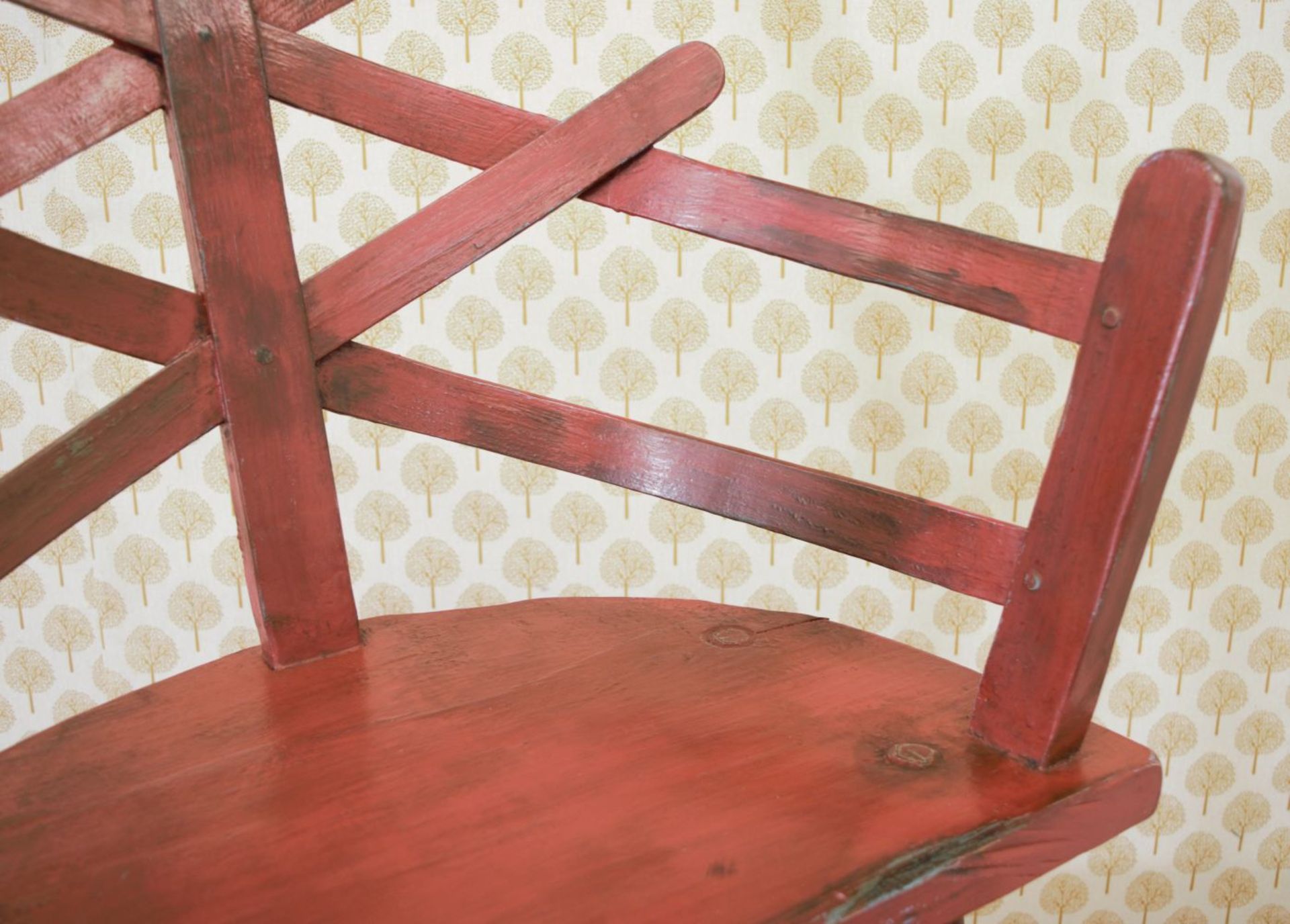 19TH-CENTURY ASH & ELM BOAT BUILDER'S CHAIR - Image 4 of 4